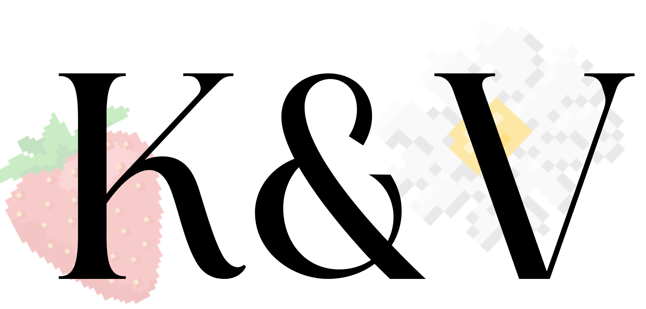K & V logo