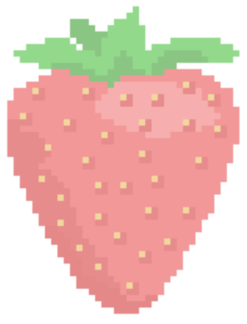 Fragola pixel art